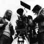 Christian Garnier, Alain Levent, à la caméra, et Armand Marco sur le tournage de "Franz", de Jacques Brel, en 1972 - DR 