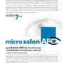 Affiche Micro Salon AFC 2007 