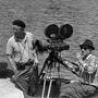 Viencent Rossell et Leon Shamroy sur le tournage de "Tendre est la nuit", d'Henry King, en 1961 