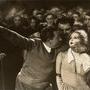 Fritz Lang et Brigitte Helm - Cinémathèque française 