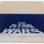 Alex Tavoularis, story-board de la séquence d'ouverture de "Star Wars", de George Lucas (1976) - Tirage de calque noir et blanc (...) 