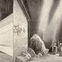 Projection de la "Chevauchée des Walkyries" sur la toile de fond de la scène, procédé Eugène Frey, au Théâtre de Monte‐Carlo (côté (...) 