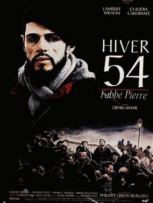 affiche Hiver 54, l'abbé Pierre