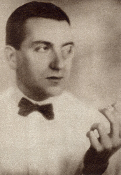 Fritz Lang - Portrait publié dans <i>La Petite illustration</i> du 3 mars 1928
