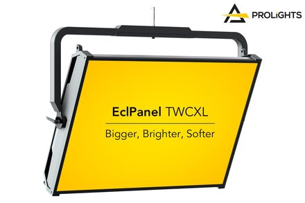 ESL présente l'EclPanel TWCXL de Prolights, un projecteur soft light qui voit les choses en grand