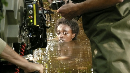 Ruth Keza Nirere, séquence du marais - Sur le tournage du <i>Jour où Dieu est parti en voyage</i>