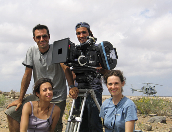 Les assistants caméra : Sébastien Leclerc, Luis Artaega, Pénélope Pourriat et Marion Koch