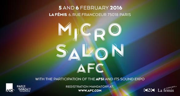 Preliminary information regarding the AFC Micro Salon 2016