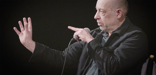 Bruno Delbonnel, parlant du système de miroir utilisé pour des prises de vues de "Faust" - Capture d'écran