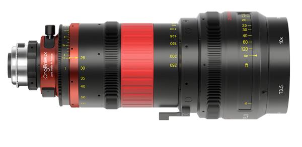 Un nouvel objectif Angénieux : l'Optimo DP 25-250 mm