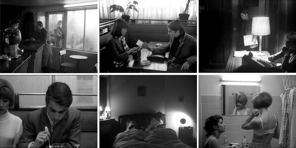 "Masculin, féminin", de Jean-Luc Godard - Captures d'écran