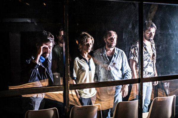 "Les Idoles", de Christophe Honoré, lors de répétitions au Théâtre Vidy-Lausanne, 2018 - Photo Jean-Louis Fernandez