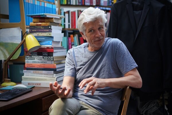 Karl Ove Knausgård, écrivain, né à Oslo - Photo David Quesemand