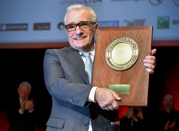 Martin Scorsese et le Prix Lumière 2015 - Photo Sandrine Thesillat et Jean-Luc Mège