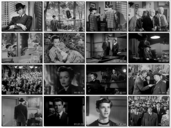 "Magic Town", de William Wellman, en 1947 (avec James Stewart et Jane Wyman), premier film de Joseph Biroc en tant que chef opérateur