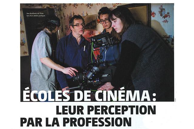 "Ecoles de cinéma : leur perception par la profession"