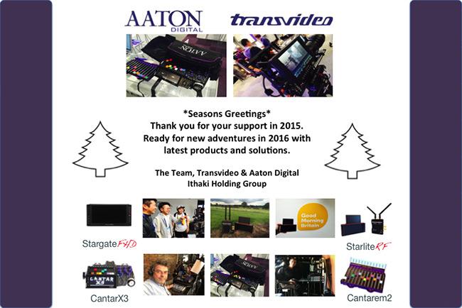 Retour sur 2015 et promesses annoncées en 2016 pour Aaton-Digital et Transvideo
