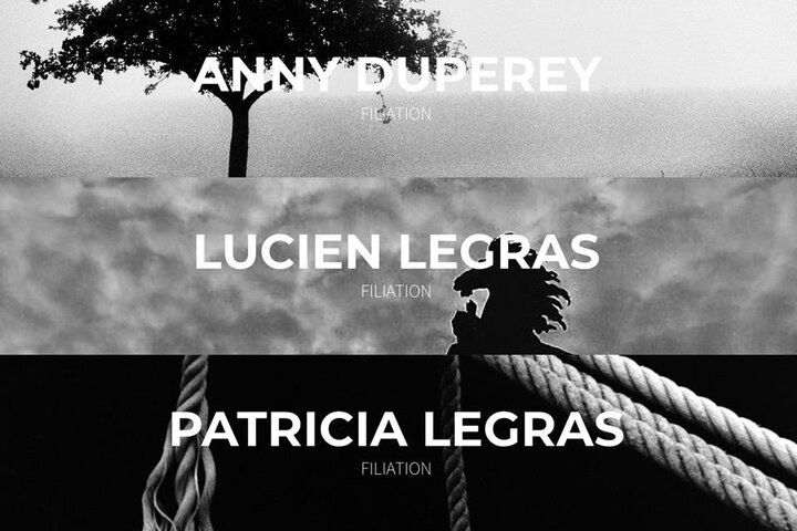 Exposition photographique "Filiation" Trois regards croisés : Anny Duperey, Lucien Legras, Patricia Legras