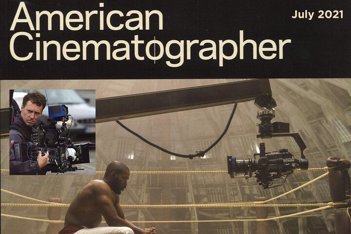 Romain Lacourbas, AFC, ASC, dans les pages de l'"American Cinematographer" de juillet