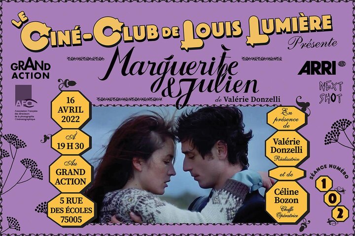 "Marguerite et Julien", de Valérie Donzelli, projeté au Ciné-club de Louis-Lumière