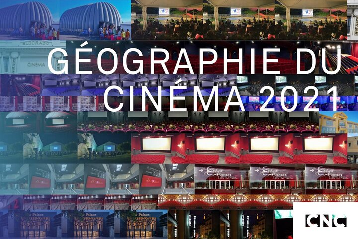 "Géographie du cinéma en 2021", une étude du CNC