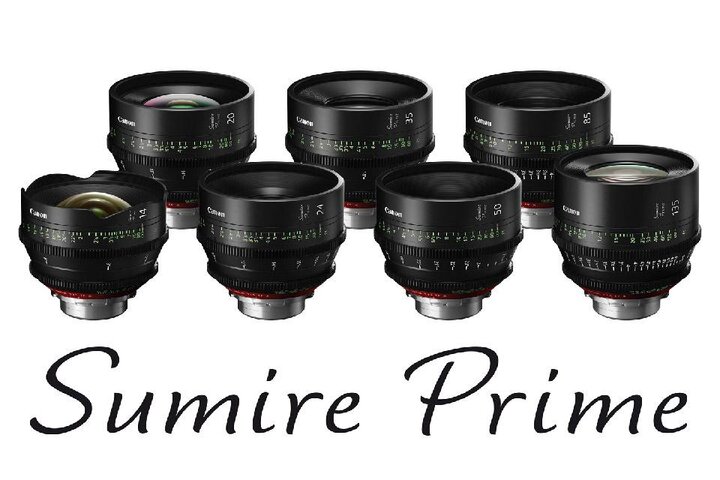 Lancement des "Sumire Prime", nouvelle série d'optiques Canon