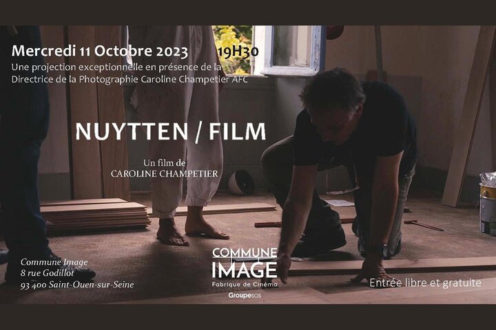 Projection exceptionnelle de "Nuytten/Film", de Caroline Champetier, AFC