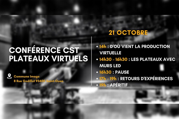 Conférence CST "Plateaux virtuels"