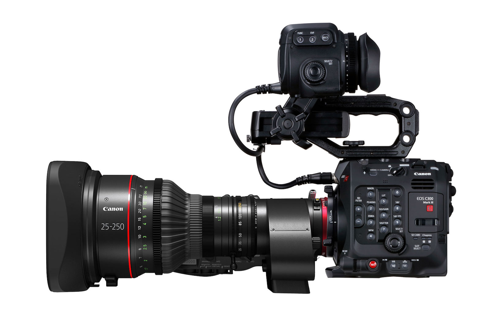 La nouvelle caméra Canon 4K Super 35 EOS C300 Mark III