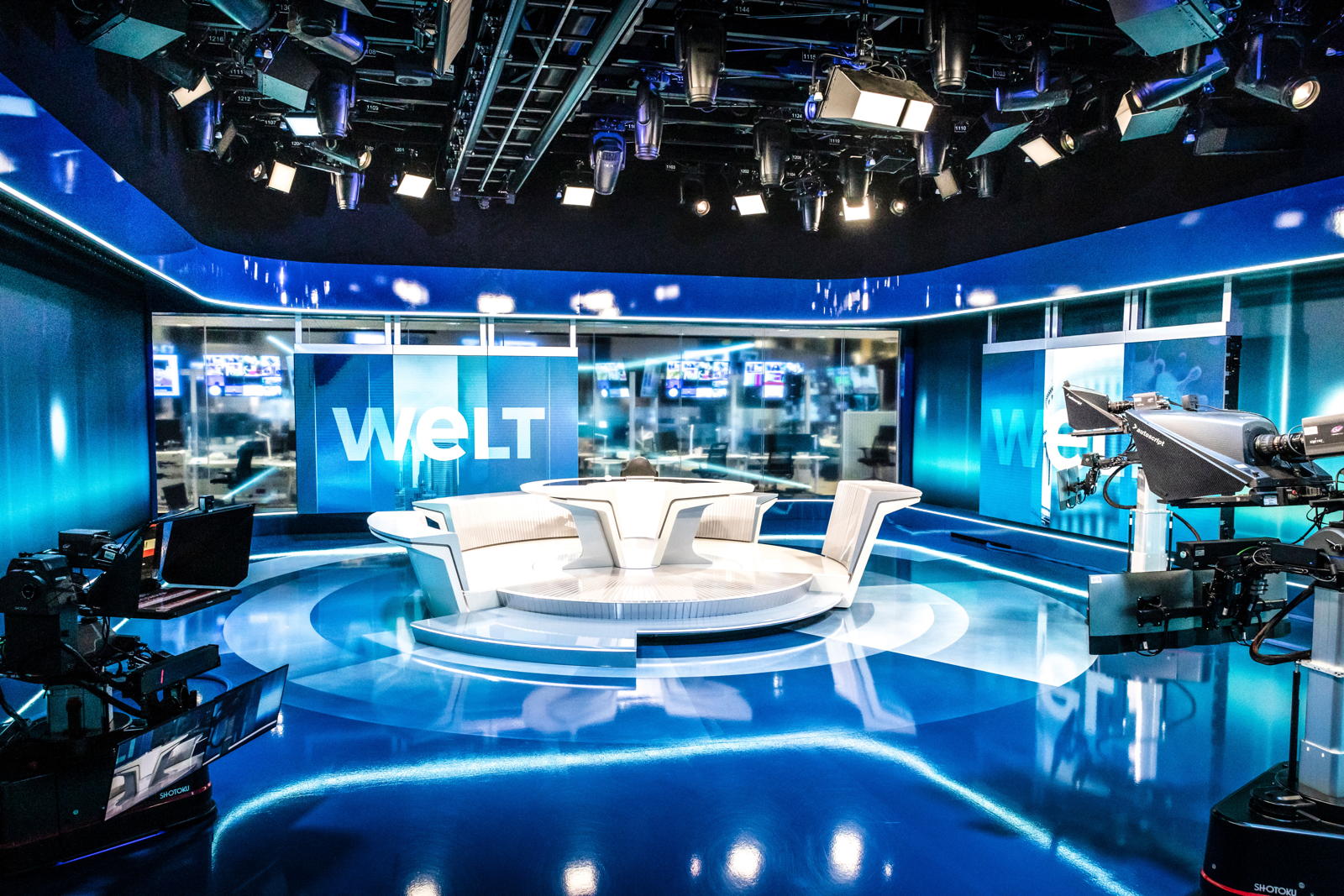 Arri equips state-of-the-art Welt TV studios entirely with IP-based lighting  technology - Afcinema