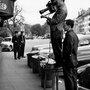 Raoul Coutard et Jean-Luc Godard sur le tournage d'"A bout de souffle" - Photo Raymond Cauchetier 