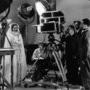 Consuelo Frank, Ezequiel Carrasco, derrière la caméra, et Juan Bustillo Oro (1935) - Tournage de Monja, casada, virgen y martir - Archives (…) 