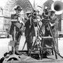 "Notre-Dame de Paris", 1923 - Robert S. Newhard, cofounder of the ASC, between director Wallace Worsley and the second camera operator (…) 