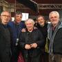 De g. à d. : Rémy Chevrin, Marc Galerne, Luciano Tovoli, Daniele Nannuzzi er Richard Andry - Photo Jacques Delacoux 