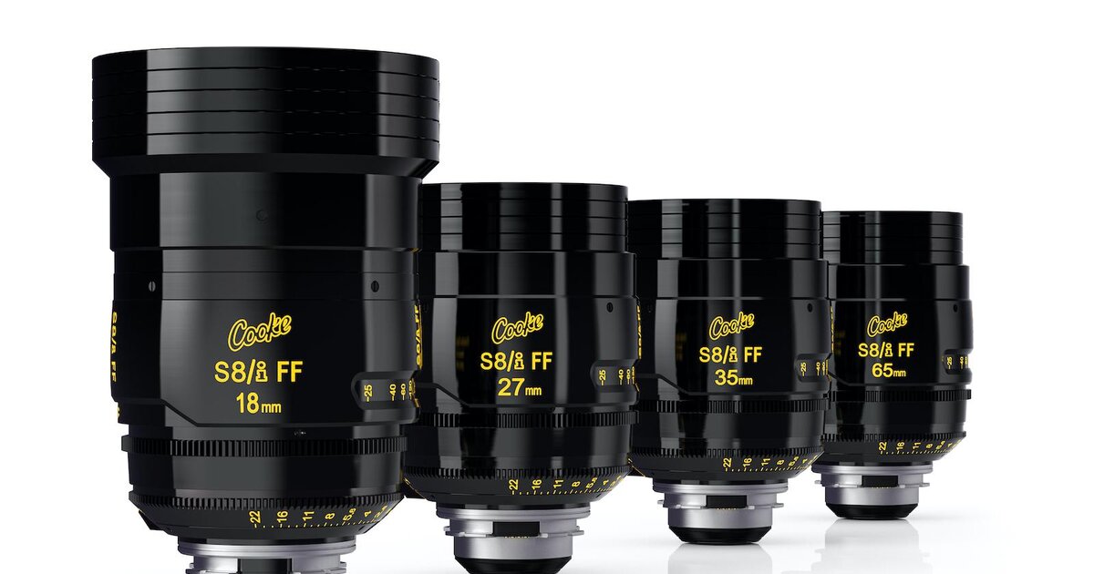 Cooke Optics Augments S8/i FF Lens Range With Four New Focal Lengths