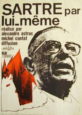 affiche Sartre par lui-même