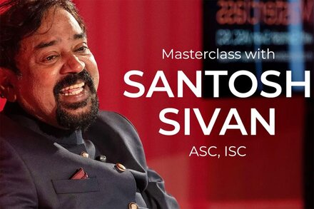 La Master Class Angénieux avec Santosh Sivan, ISC, ASC, est en ligne