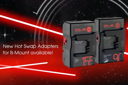 Bebob présente de nouvelles batteries B-Mount avec fonction HotSwap